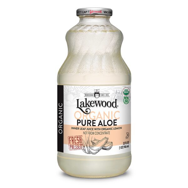 Lakewood Organic Pure Aloe Juice from Uprise Health Shop.