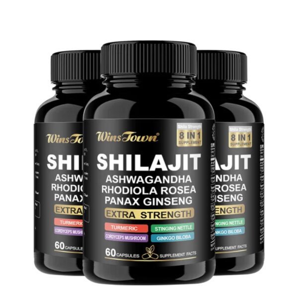 image of wins town shilajit capsules tripled