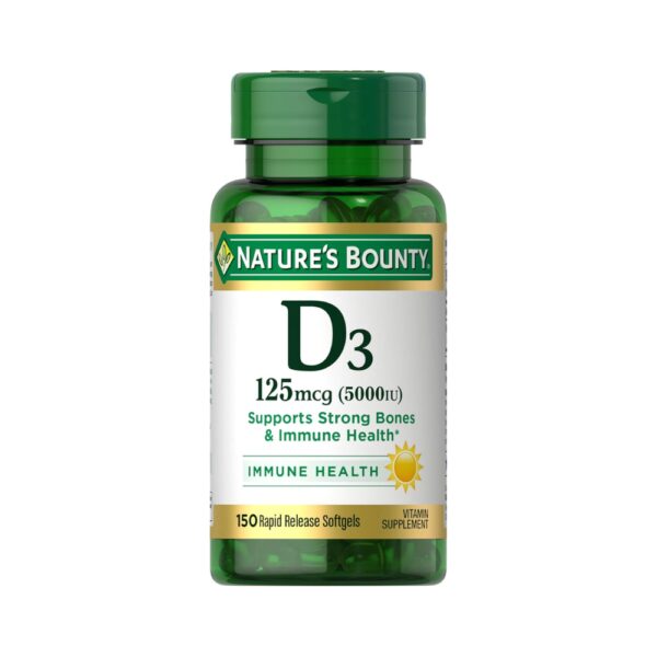 Nature’s Bounty Vitamin D3 Softgels