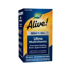 A picture of Nature’s Way Alive! Men’s 50+ Ultra Multivitamin