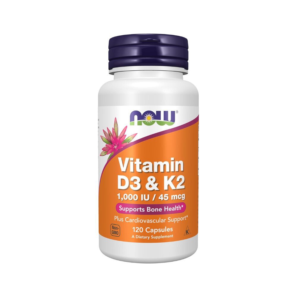 A picture of Now vitamin d3 & k2 in ghana