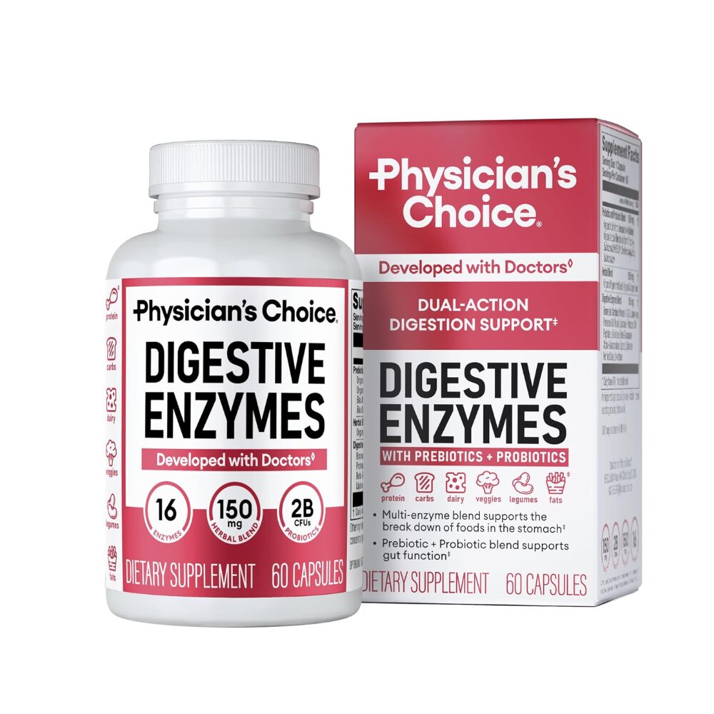A picture of Physician’s Choice Digestive Enzymes