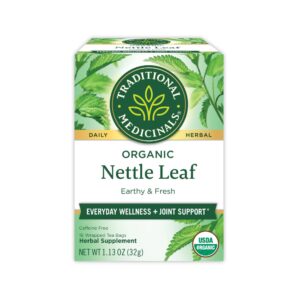 a picture of Traditional Medicinals Organic Nettle Leaf Tea