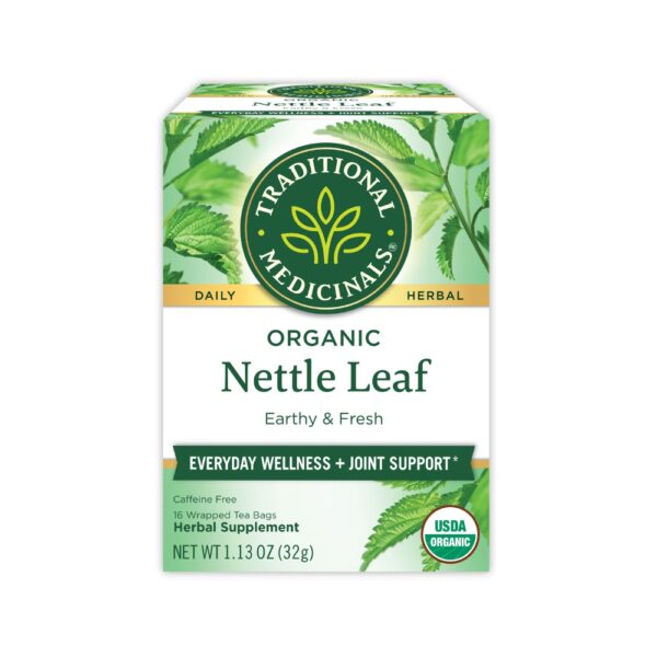 a picture of Traditional Medicinals Organic Nettle Leaf Tea