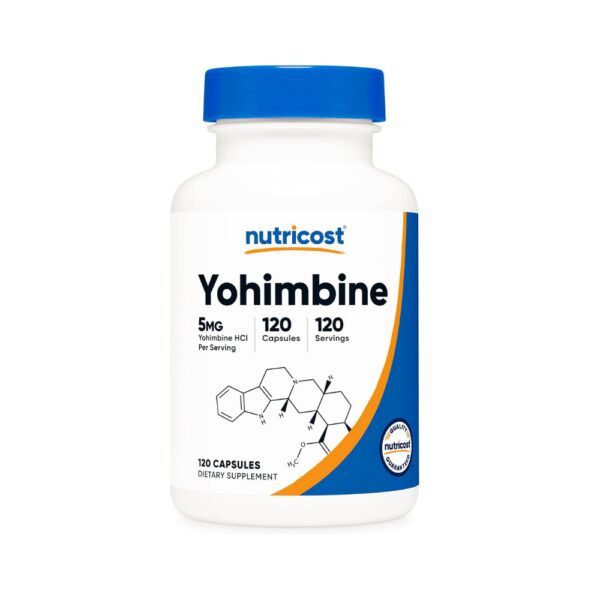 a picture of Nutricost Yohimbine 5mg