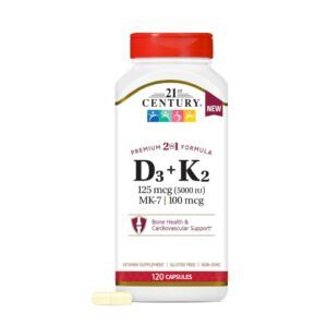 a picture of 21st Century D3 + K2