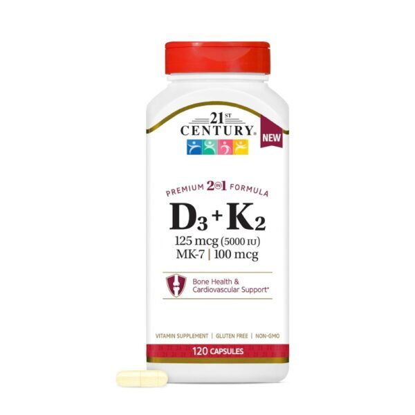 a picture of 21st Century D3 + K2
