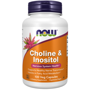 NOW Choline and Inositol 500mg capsules