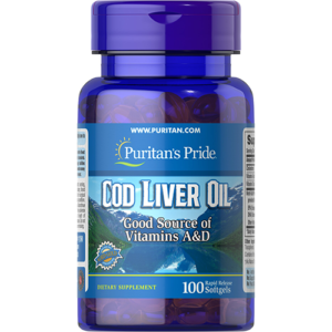 cod liver oil capsules from puritan's pride