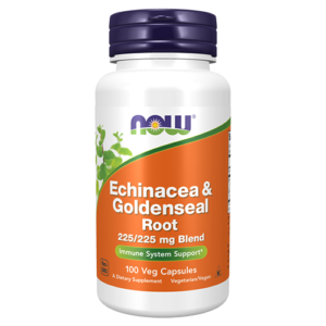 Echinacea & Goldenseal seal capsule from now foods