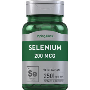 Selenium capsules 200mcg from piping rock