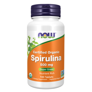 Spirulina capsule from now foods