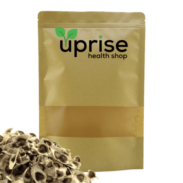 Moringa seeds plus packaging