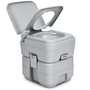 PICTURE OF 20L portable toilet sold by uprise health shop in ghana